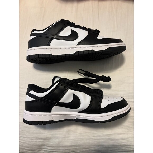 Nike Dunk Low Retro Panda OG Sneakers Women's 6.5, Men's 5, New In Box - Picture 8 of 14